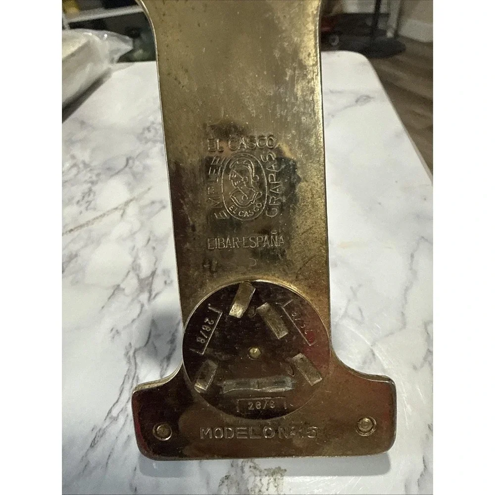 El Casco Stapler - Model M-15 - Gold Plated Made In Spain‎